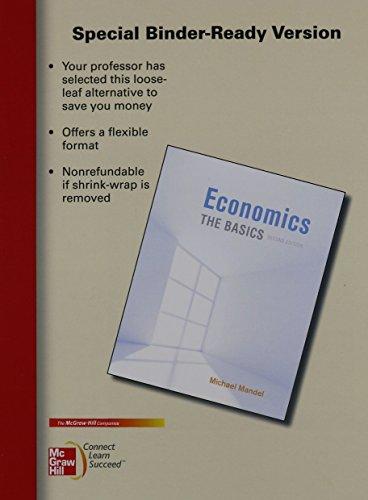Book Studyguide for Economics: The Basics by Mandel, Mike, ISBN 9780077892784 free
