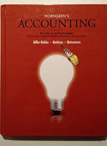 Book ACC 121-122 Accounting Principles Arapahoe Community College Volume 1 free