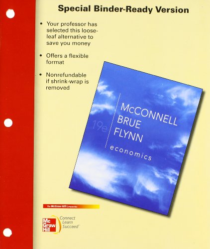 Book Loose Leaf Economics with Connect Plus free