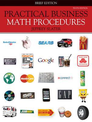 Book Loose Leaf Practical Business Math Procedures Brief W/Bus Math Handbook, DVD V2, Wsj Insert + Connect Plus free