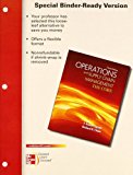 Book Loose Leaf Operations & Supply Chain Management: The Core with Connect Access Card free