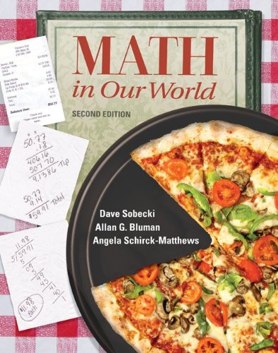 Book Combo: Math in Our World with MathZone Access Card free
