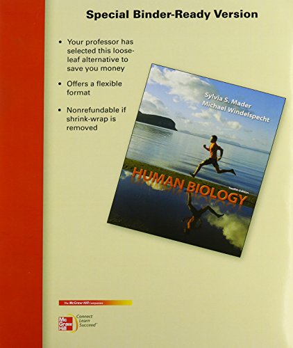 Book Loose Leaf Human Biology W/ Connect Plus Access Card free