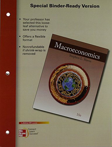 Book Loose Leaf Macroeconomics with Connect Plus free