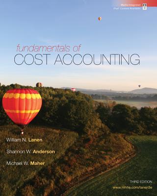 Book Loose Leaf Fundamentals of Cost Accounting with Connect Plus free