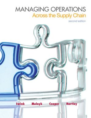 Book Managing Operations Across the Supply Chain (The Mcgraw-hill/Irwin Series in Operations and Decision Sciences) free