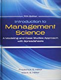 Book Introduction to Management Science: A Modeling and Case Studies Approach with Spreadsheets free