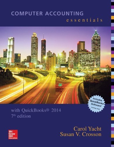 Book Computer Accounting Essentials with QuickBooks 2014 free
