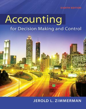 Book Accounting for Decision Making and Control free