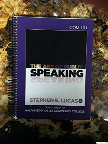 Book The Art of Public Speaking 11th Custom Edition [COM 101] free