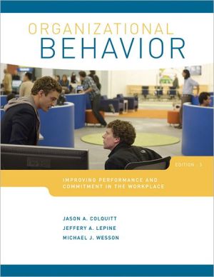 Book Organizational Behavior: Improving Performance and Commitment in the Workplace free