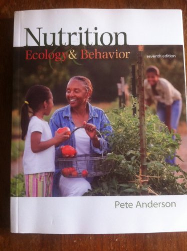 Book Nutrition: Ecology and Behavior free