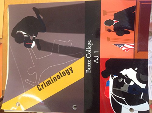 Book Criminology Eight Edition Butte College Aj1 free
