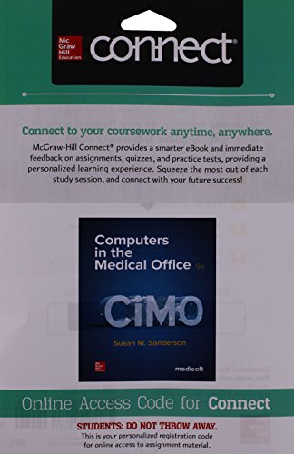 Book Connect Access Card for Computers in the Medical Office free