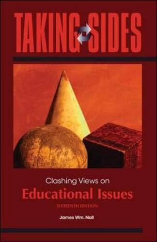 Book Taking Sides: Clashing Views on Educational Issues free