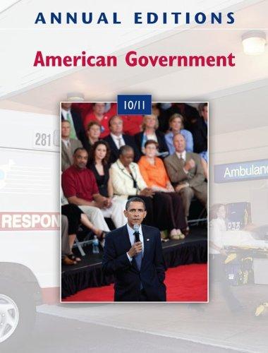 Book Annual Editions: American Government 10/11 free