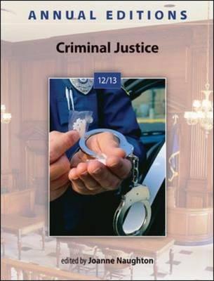 Book Annual Editions: Criminal Justice 12/13 free