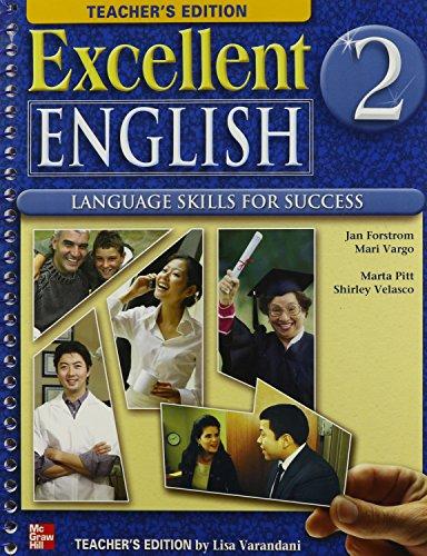 Book Excellent English Level 2 Teacher's Edition with CD-ROM: Language Skills For Success free