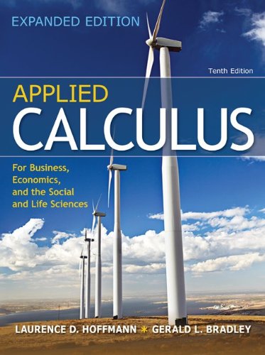 Book Combo: Applied Calculus for Business, Economics, and the Social and Life Sciences, Expanded Edition with MathZone Access Card free
