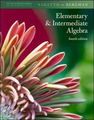 Book Combo: Hutchison's Elementary and Intermediate Algebra with MathZone Access Card free