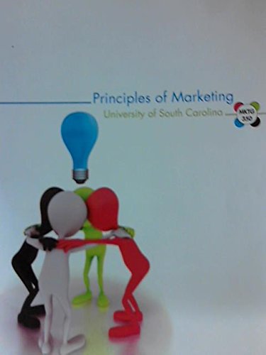 Book Principles Of Marketing (university Of South Carolina) free