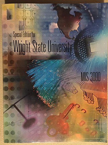Book Business Driven Info. Systems Wright State Edition free