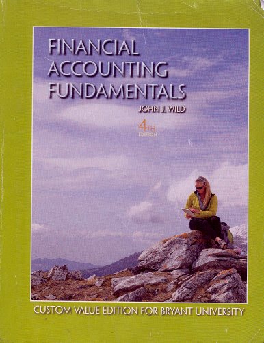 Book Financial Accounting Fundamentals 4th Edition Bryant University free