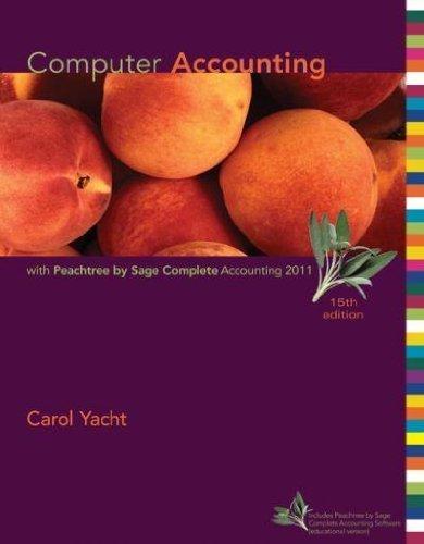 Book Computer Accounting With Peachtree Complete 2011, Release 19.0 free