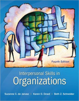 Book Interpersonal Skills in Organizations free