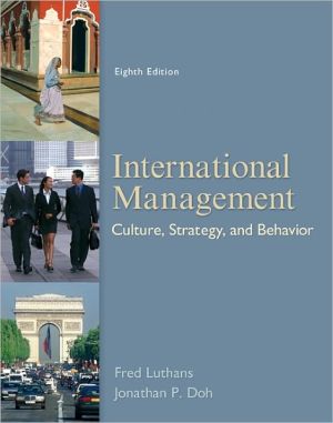 Book international Management Culture, Strategy, and Behavior free