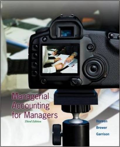 Book Managerial Accounting for Managers, 3rd Edition, Iowa State University Looseleaf free