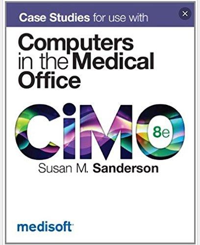 Book COMPUTERS IN MEDICAL OFF.-CASE STUDIES free