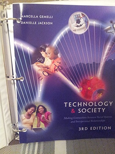 Book Technology and Society: making Connections between Social Systems and Interpersonal Relationships free