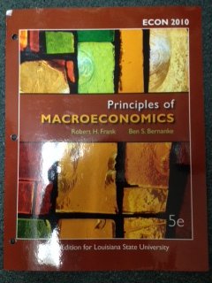 Book Principles of Macroeconomics ECON 2010 (Special Edition for Louisiana State University 5th Edition) free