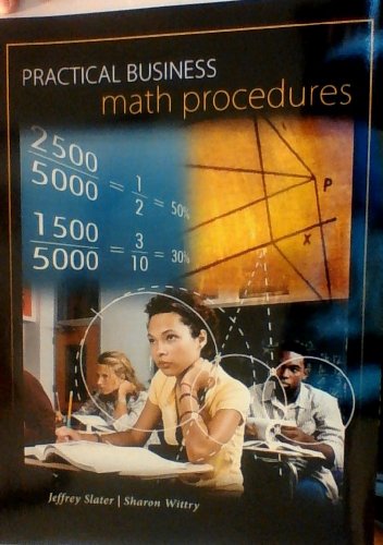 Book Loose Leaf Practical Business Math Procedures w/Handbook, DVD, WSJ insert + Connect Access Card free