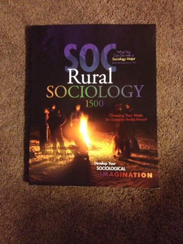 Book SOC: Rural Sociology 1500 free