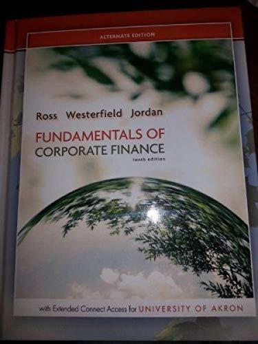 Book Fundamentals of Corporate Finance University of Akron Custom Edition free