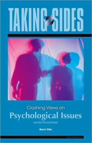 Book Taking Sides: Clashing Views on Psychological Issues free