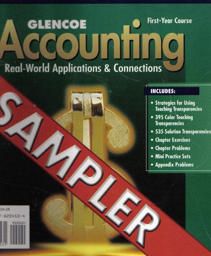 Book Glencoe Accounting Real-world Applications&connections (first Year Course) free