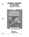 Book Science Voyages: Level Green-activities free