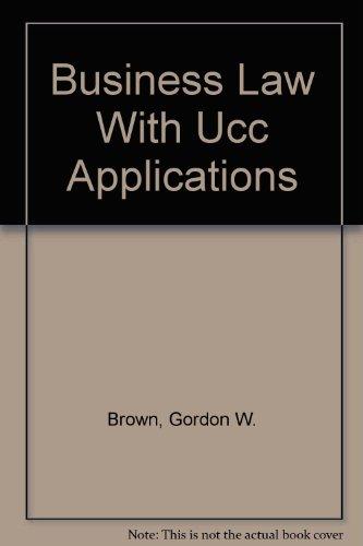 Book Study Guide for Business Law With Ucc Applications free