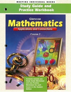 Book Glencoe Mathmatics Applications & Connections Course 2 Study Guide & Workbook free
