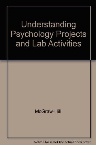 Book Understanding Psychology Projects and Lab Activities free