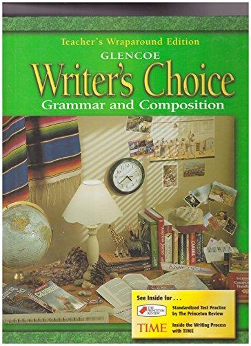 Book Glencoe Writer's Choice:Grammar and Composition-8th Gr. {Teacher's Wraparound Edition} free