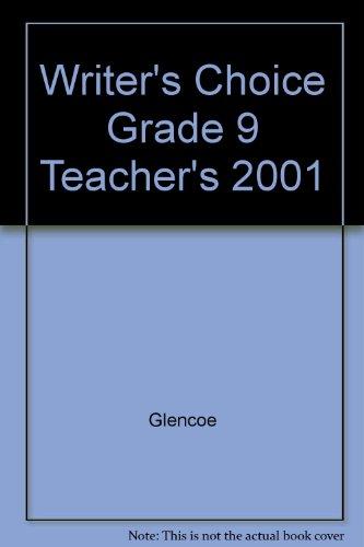 Book Glencoe: Writer's Chioce - Grammer and Composition - Teacher's Wraparound Edition - 9 Grade free