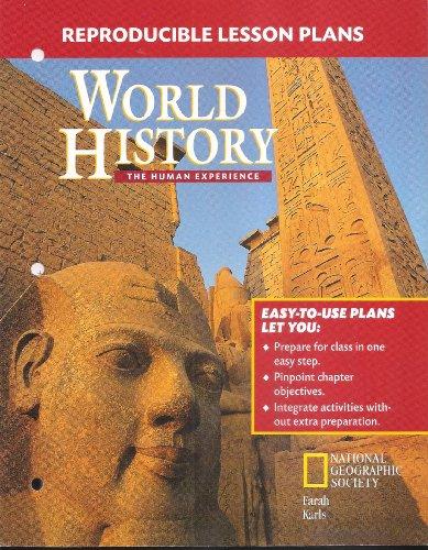 Book World History: The Human Experience - Reproducible Lesson Plans free