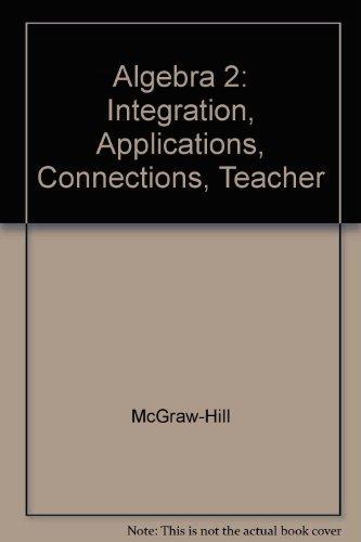 Book Algebra 2: Integration Applications Connections free