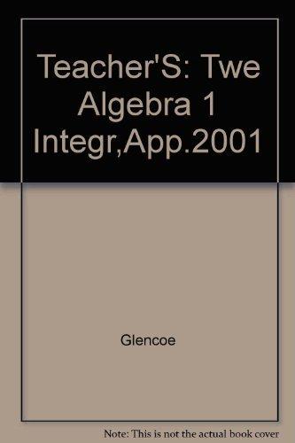 Book Glencoe Algebra 1 Teacher's Wraparound Edition free