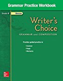 Book Writer's Choice Grammar Practice Workbook Grade 8 free