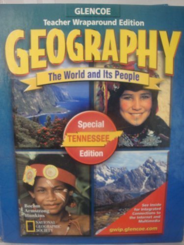 Book Teacher Wraparound Edition Tennessee Edition (Glencoe Geography The World and Its People) free